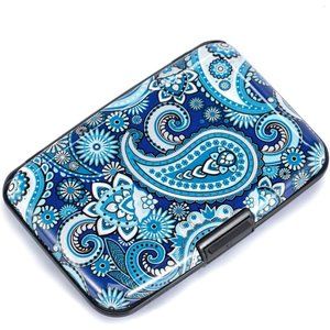 Men Women Aluminum Wallet Credit Cards Holder Business Card Case Metal ID Case